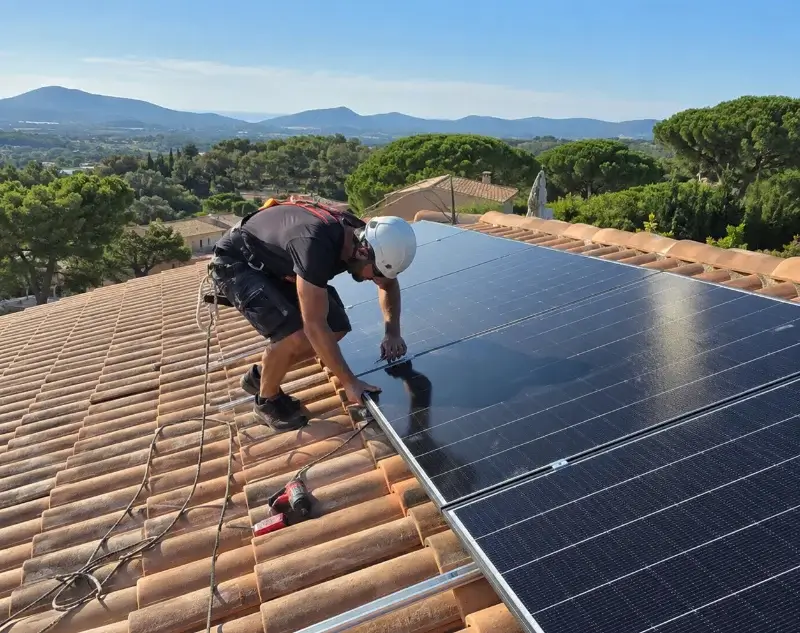 Installateur panneaux solaires Maen Roch — pose photovoltaïque sur toiture